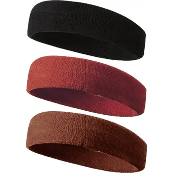 Čelenka SADA 3x ČELENKA do VLASŮ na BĚH, TENIS, SPORTOVNÍ UNISEX