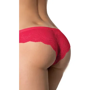 Kalhotky Dámské kalhotky Julimex Tanga barevné Modrá M