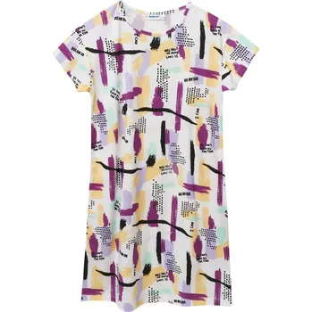 Dívčí noční košile Dívčí noční košile Dream On - bílá/fialová | Winkiki Kids Wear Velikost: 128