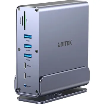 Unitek Univerzální dokovací stanice DisplayLink 4K x3 (D1135AGY01)