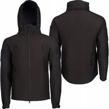 Pánská softshellová bunda 101. INC Bunda Softshell Teflon Tactical 101.INC černá Vyberte velikost: L
