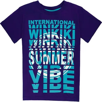 Chlapecké tričko Winkiki Kids Wear Chlapecké tričko Summer Vibe - navy Velikost: 146