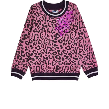 Dívčí mikina Winkiki Kids Wear Dívčí mikina Leopard - růžová Velikost: 146