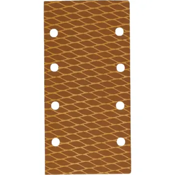 Brusný papír DEDRA-EXIM Brusný papír Anti-clog #60, 92x182 mm, suchý zip, 5 ks DEDRA DED7943R1