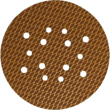 Brusný papír DEDRA-EXIM Zrnitkové brusné kotouče Anti-clog 225mm, #400, suchý zip, sada 5 kusů, DEDRA DED7749R10