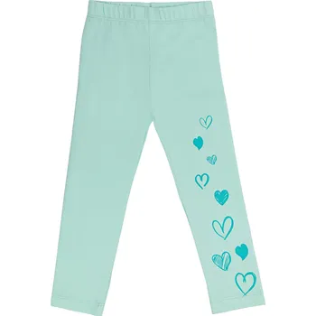 Dívčí legíny Winkiki Kids Wear Dívčí legginy Travel - mátová Velikost: 98