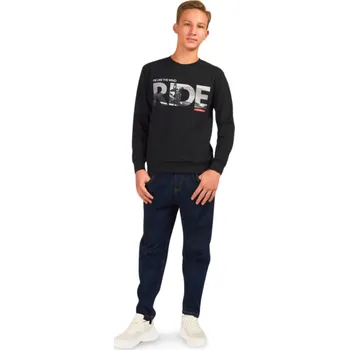 Chlapecká mikina Winkiki Kids Wear Chlapecká mikina Ride - černá Velikost: 158