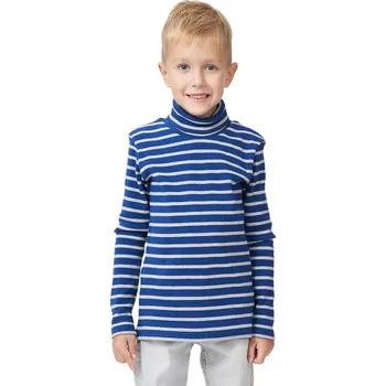 Chlapecký svetr Winkiki Kids Wear Chlapecké rolák Boys Zone - navy - pruhy Velikost: 98