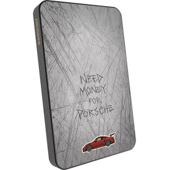 Powerbanka Picasee Powerbanka s MagSafe 5 000 mAh Šedá - Garage Scratch