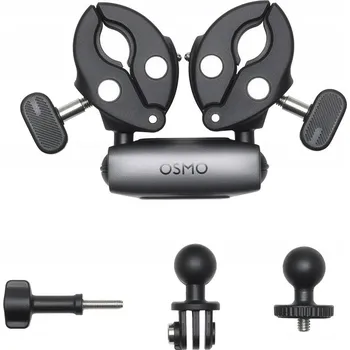Bezpečnostní kamera Dvojitá Odolná Svorka pro Kameru DJI Osmo na Motorku