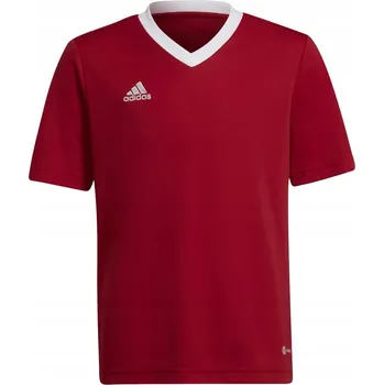 Chlapecké tričko Adidas dětské tričko červené polyester velikost 128