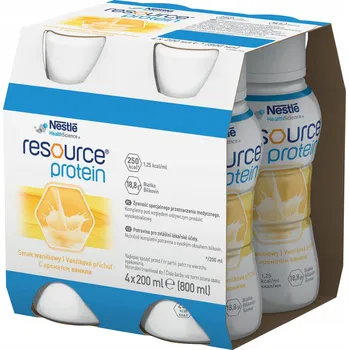 Protein Proteinový přípravek Nestle Resource Protein vanilkový 4 x 200 ml