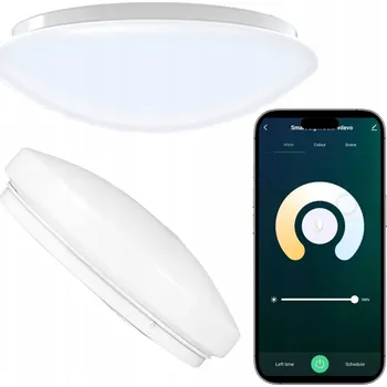 Stropní Svítidlo Woox 30 kulatý bílá