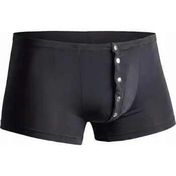 ČERNÉ PÁNSKÉ BOXERKY NA DRUKY XOMB19 VELIKOST S