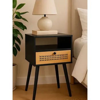 Noční stolek Sinsay - Noční stolek se zásuvkou - černá - 688GP-99X - 688GP-99X-ONE