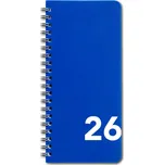 BOBO Diář na výšku 180 x 85 mm měsíční…