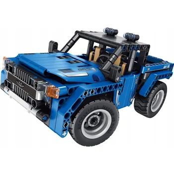ostatní stavebnice STAVEBNICE PICKUP SUV 2 V 1 NA DÁLKOVÉ OVLÁDÁNÍ - 353 DÍLŮ