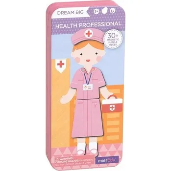 Puzzle MierEdu: Magnetická skládačka Lékař