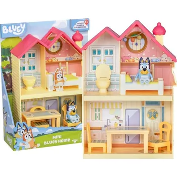 domeček pro figurky Bluey Kompaktní sada Rodinný dům + figurka Bluey 17614