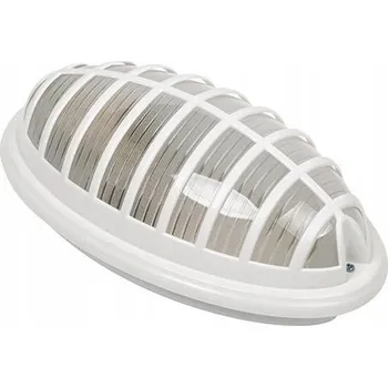 Stropní Svítidlo oválný Ideus 24,6 x 14 cm bílý