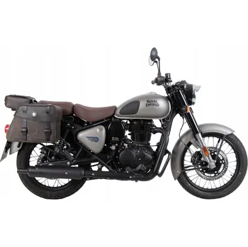 Nosič na motocykl a skútr Nosič trubkový - černý pro Royal Enfield Classic 350 (2022-)