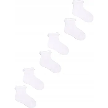 Dívčí volánek Ponožky , 3 kusy, 17-19 let YOCLUB