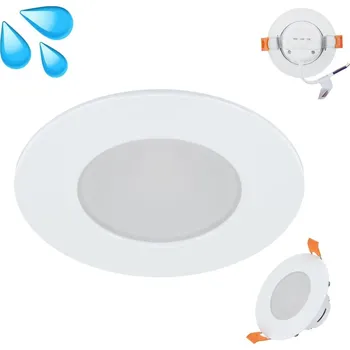 Stropní zapuštěné svítidlo Ideus 7 W LED bílé IP54