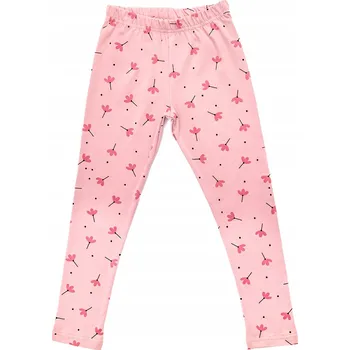 Dívčí legíny s potiskem pudrově růžové, Tup Tup, vel. 12