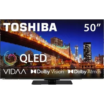 Televizor QLED Televize Toshiba 50QV3F63DG 50" 4K UHD černá