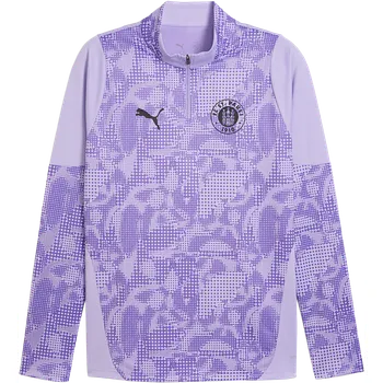 Pánské tričko Triko s dlouhým rukávem Puma FC St. Pauli Training 1/4 Zip Top 2025/26 783578-10 Velikost XXL