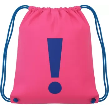 Školní sáček CEDR Batoh stahovací 15l pevný jednobarevný (Barevný batůžek z nepromokavého materiálu)