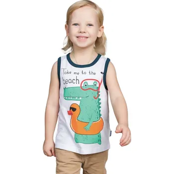 Chlapecké tílko Winkiki Kids Wear Chlapecké tílko Beach - bílá Velikost: 104