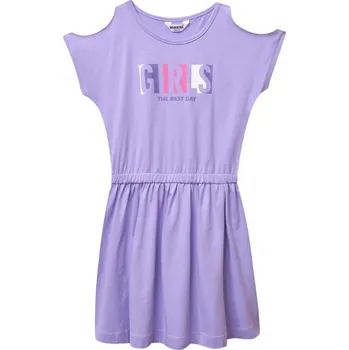 Dívčí šaty Winkiki Kids Wear Dívčí šaty Girls - šeříková Velikost: 164