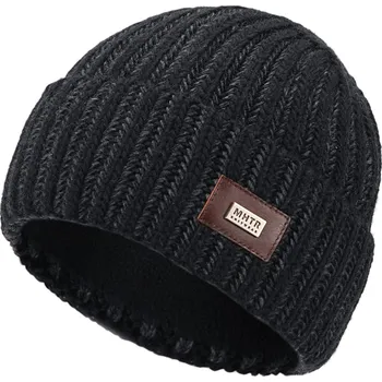 Čepice Marhatter Pánská pletená čepice - 8649 - černá