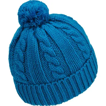 Čepice Marhatter Dívčí pletená čepice - 0183 - tmavě tyrkysová