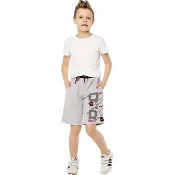Winkiki Kids Wear Chlapecké kraťasy Own Way - šedý melanž Velikost: 152
