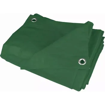 Krycí plachta DEDRA-EXIM Plachta 4x5m, 80g/m2 zelená DEDRA N06045