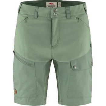 Dámské oblečení FJÄLLRÄVEN Abisko Midsummer Shorts W, Jade Green-Patina Green (vzorek) velikost: 38