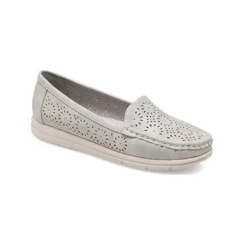 Dámské mokasíny Clara Barson Mokasíny KFB22SH002 Šedá 37