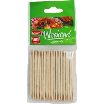 Jednorázové nádobí Párátka Oskar Weekend 6,5 cm 100 ks