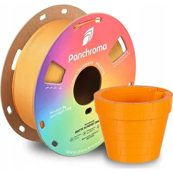 3D tisk Polymaker Panchroma PLA Matte Sunrise Orange 1,75 mm 1 kg