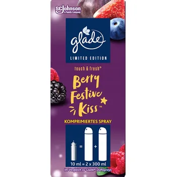 Osvěžovač vzduchu GLADE BRISE MINI SPRAY Osvěžovač vzduchu BERRY FESTIVE KISS Náplň 10ml