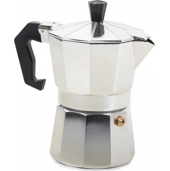 Kávovar KÁVOVAR NA PŘÍPRAVU KÁVY 3 ŠÁLKY KÁVY 150 Ml HLINÍKOVÝ