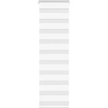 Roleta Zebra roleta bílá 40x100 cm šířka látky 35,9 cm polyester