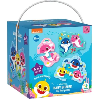 Puzzle Puzzle 2, 3, 4 dílky. Žralok Dodo .