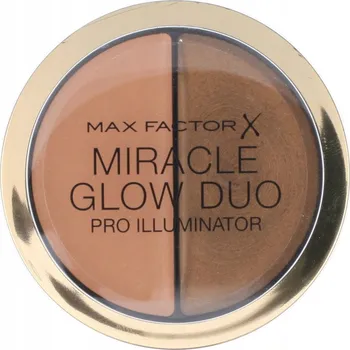 Rozjasňovač Paletka lisovaných rozjasňovačů Max Factor S0557003 zlatá Deep 11 g