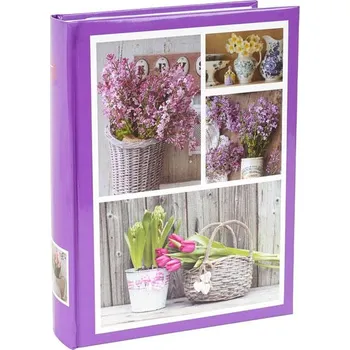 Fotoalbum Fotoalbum B-46200S Florida 3 fialové, 10x15/200F, popisové pole