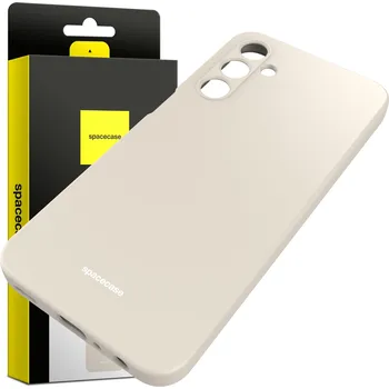 Pouzdro na mobilní telefon Zadní Kryt Spacecase pro Samsung Galaxy A25 5G béžový