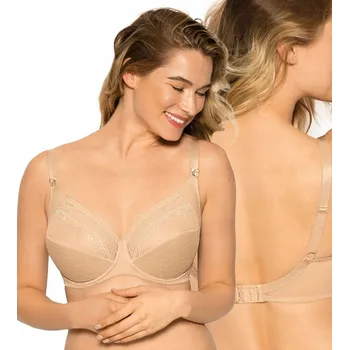 Podprsenka Gaia podprsenka nevyztužená béžová velikost 75D