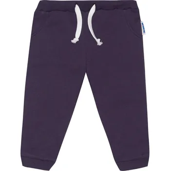 Winkiki Kids Wear Dívčí tepláčky Cool Cats - fialová Velikost: 74